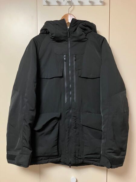 ユニクロ × White Mountaineering ダウンパーカー黒L ホワイトマウンテニアリング ダウンジャケット