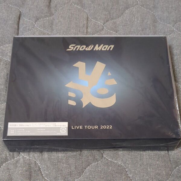 ▼Snow Man LIVE TOUR 2022 Labo. Blu-ray 初回盤