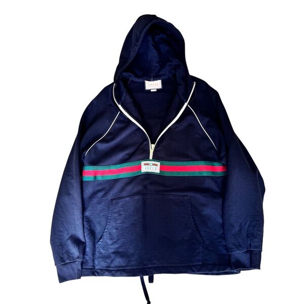 GUCCI グッチ パーカー ハーフジップ サイズ M
