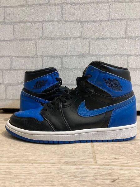 ナイキ エアジョーダン1 ハイ OG ロイヤル2017AIR JORDAN1ROYAL2017 NIKE26センチ