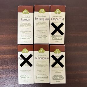 エッセンシャルオイル 10ml 3本セット aroma vera