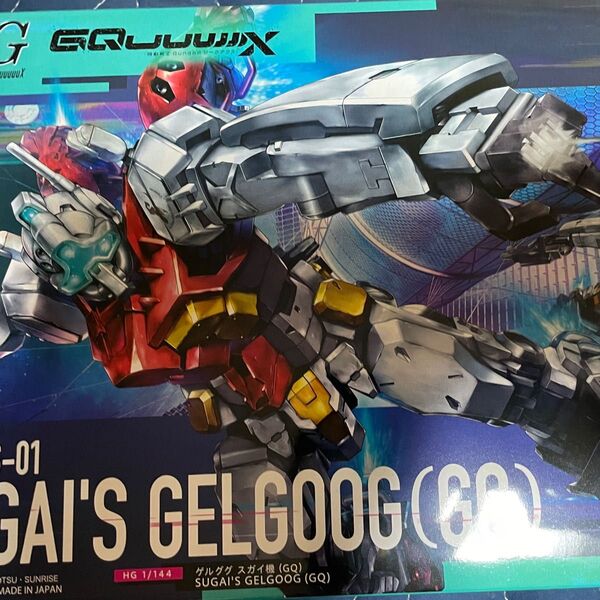 バンダイスピリッツ 5068570 HG 機動戦士Gundam GQuuuuuuX 3 1/144 ゲルググ スガイ機 (GQ)