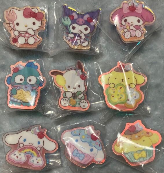 ☆新品☆サンリオキャラクターズ くるくるアクリル クリップ セミコンプ