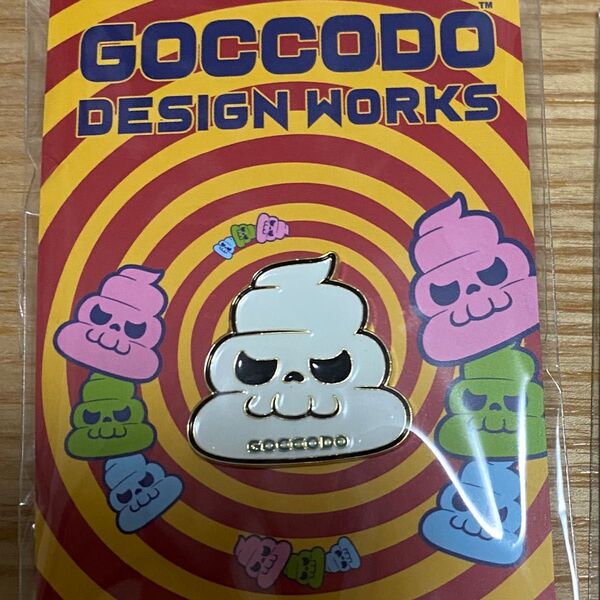 ゴッコ堂 goccodo ピンバッジ ピンズ ウンコツ バッジ pins ソフビ