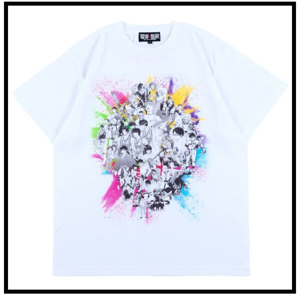 月マガ 50周年記念 Tシャツ ホワイト マガジン 周年 半袖 半袖Tシャツ