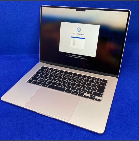 展示★MacBook Air MQKU3J/A 15-inch SSD256GB メモリ8GB M2 スターライト 2023モデル