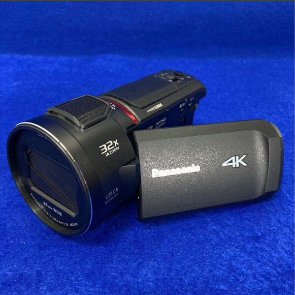 展示美品保証★パナソニック HC-VX2MS デジタル4Kビデオカメラ 内蔵64GB 5軸ハイブリッド手振れ補正 光学24倍ズーム