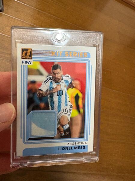 Lionel Messi ジャージカード Panini