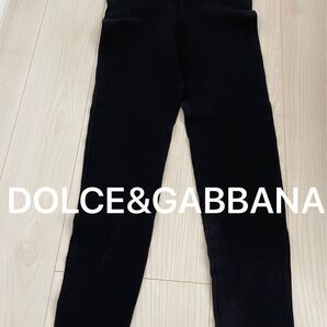 DOLCE&GABBANA ブラックスキニーパンツ 黒スキニー デニムパンツ