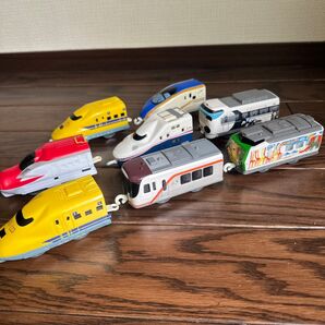 【8点セット】マクドナルド ハッピーセット 電車 新幹線 旭山 ドクターイエロー