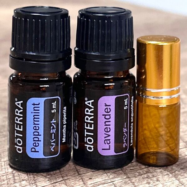 doTERRA ドテラ ラベンダー& ペパーミント 2本セット
