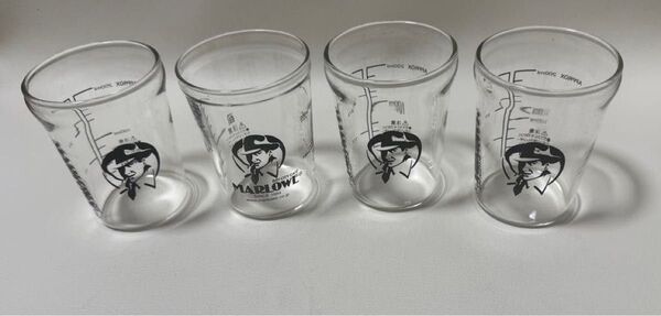 マーロウ MARLOWE プリン ビーカー iwaki 4個セット
