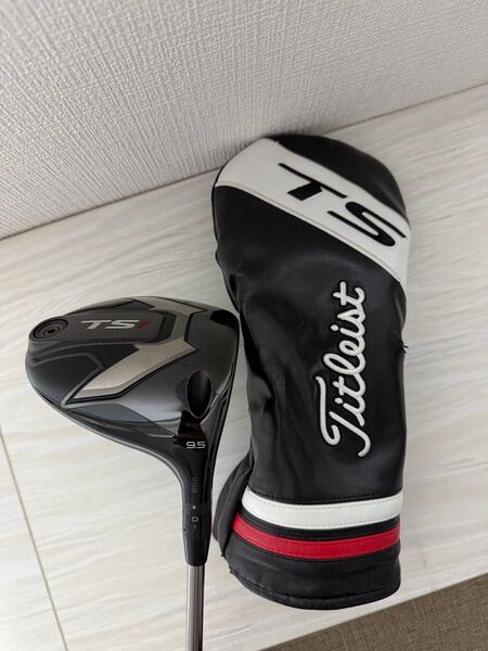 【Titleist タイトリスト TS1 ドライバー 9.5° Diamana 50 Sシャフト ヘッドカバー付き】