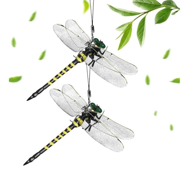 オニヤンマ君 虫除け キーホルダー おにやんま君吊り下げ 2個セット 12cm オニヤンマ おにやんまくん 蜂よけオニヤンマ