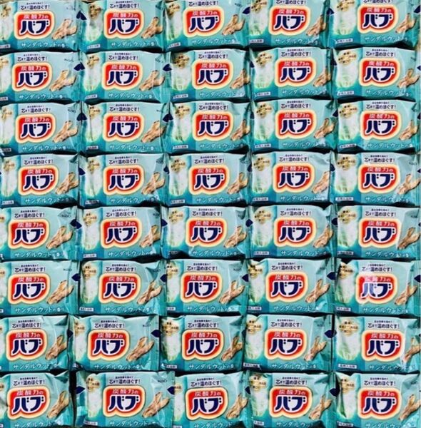花王 バブ 入浴剤 炭酸力 サンダルウッド 40個 数量限定 透明湯 kao