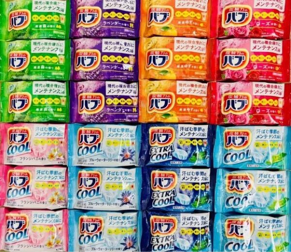 入浴剤 cool 花王バブ 定番 8種類24個 色付き透明湯 期間限定