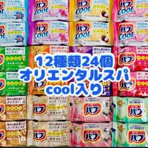 k24cool オリエンタルスパ 入浴剤 花王バブ 12種類24個 kao