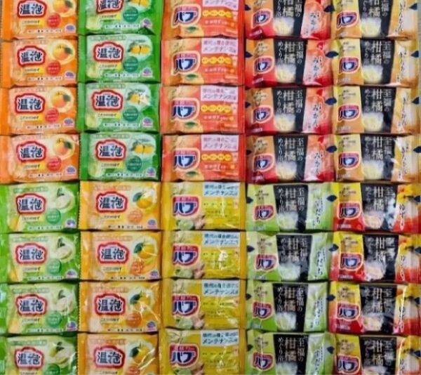③ 柑橘系 10種類 40個 入浴剤 薬用入浴剤 炭酸力温泡 アース製薬 バブ
