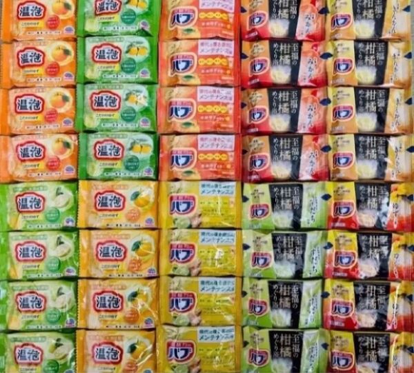 ③ 柑橘系 10種類 40個 入浴剤 薬用入浴剤 炭酸力温泡 アース製薬 バブ