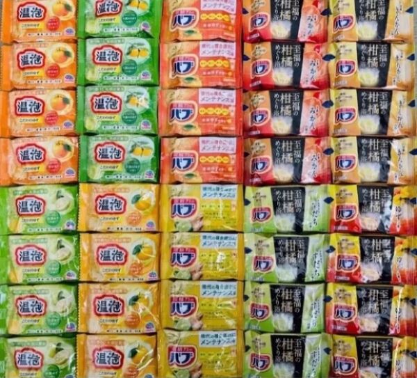 ③ 柑橘系 10種類 40個 入浴剤 薬用入浴剤 炭酸力温泡 アース製薬 バブ