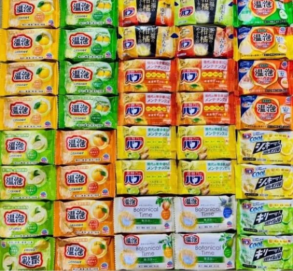 ⑤ 柑橘系 20種類 40個 薬用入浴剤 炭酸力温泡 アース製薬 バブcool