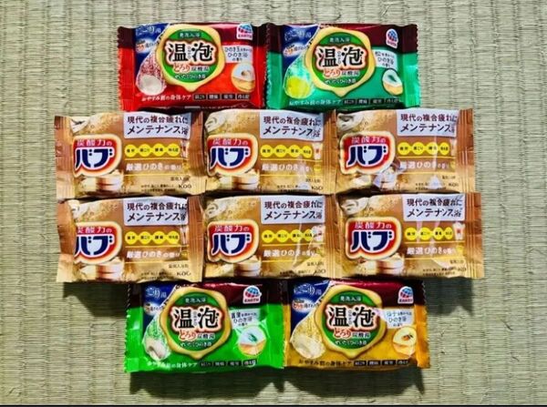 入浴剤 花王 kao 温泡 アース製薬 透明湯 にごり湯 ひのきの香り 数量限定 5種類10個