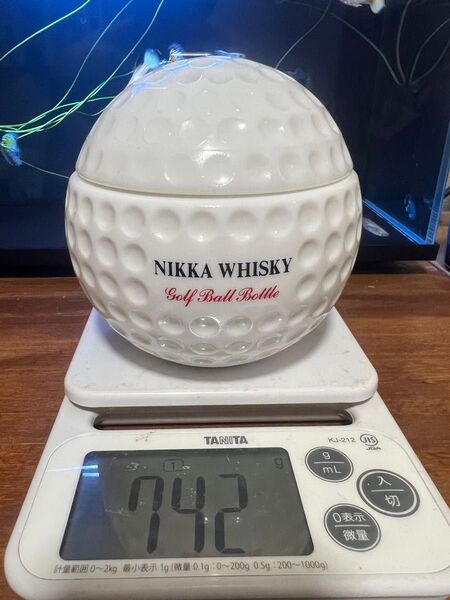 ◆古酒現状品◆NIKKA WHISKYニッカゴルフボールボトル ウイスキー特級マイルドニッカ モルト グレーン 500ml43%