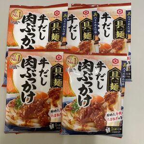 具麺 牛だし 肉ぶっかけ キッコーマン 5袋
