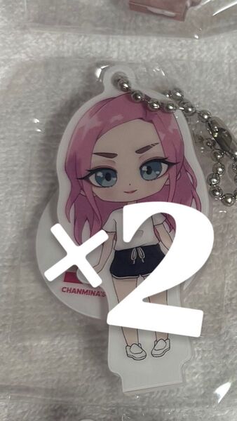 ちゃんみなアクリルスタンドキーホルダー
