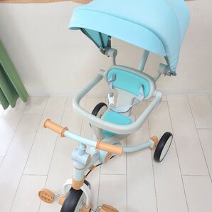 数回のみ使用 多機能 Vinona 6in1 三輪車 折りたたみ 手押し棒 1歳-6歳 バランスバイク コンパクト 乗用玩具