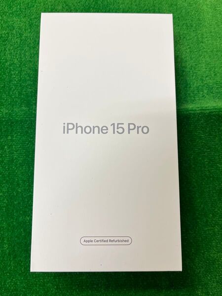 iPhone15pro 128GB ブラックチタニウム 新品未開封