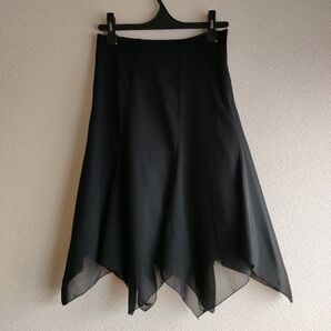 社交ダンス ラテン用の黒のスカート
