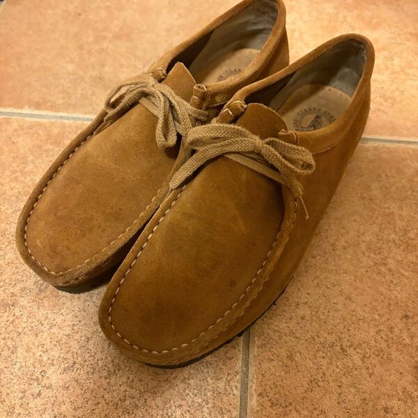 クラークス clarks ワラビー Wallabee スエード cola