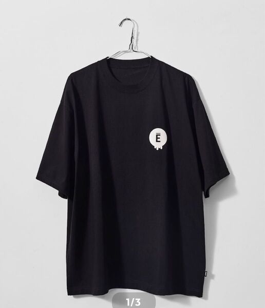 【M】ennoy CIRCLE DRIP T-SHIRT (BLACK)