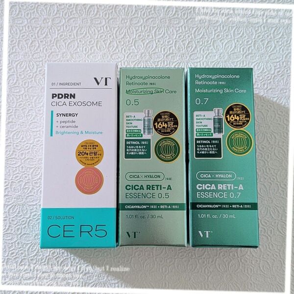 【VT】新品 シカレチaエッセンス+R5ファーミングアンプル 3本セット