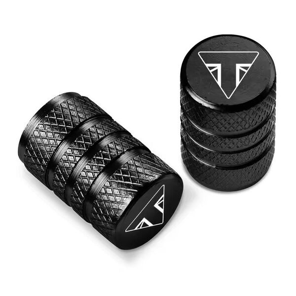 【新品未使用】TRIUMPH エアバルブキャップ ブラック トライアンフ