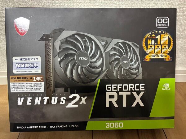 MSI GeForce RTX 3060 VENTUS 2X 12G OC