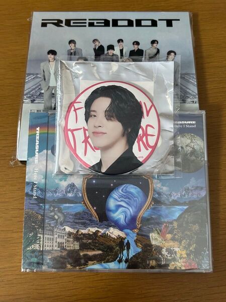 TREASURE ジョンファン 缶バッジ デジパック here I stand cd