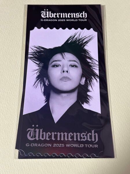 G-DRAGON フォトチケット 東京ドーム ジヨン