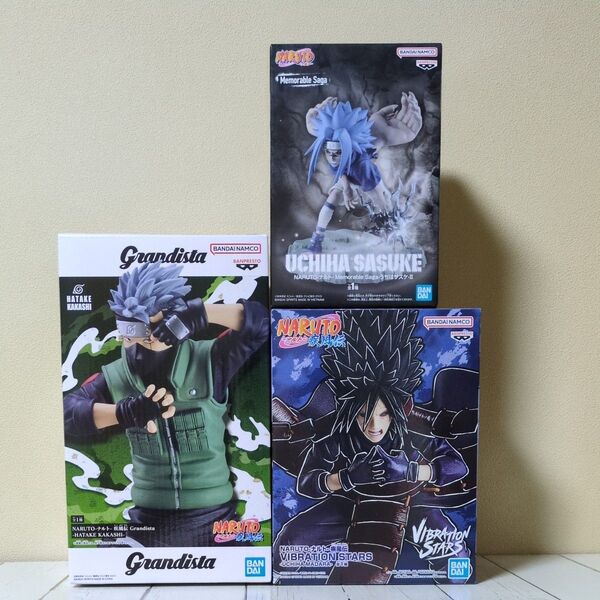NARUTO ナルト疾風伝 Grandista はたけカカシ VIBRATION STARS うちはマダラ Memorable