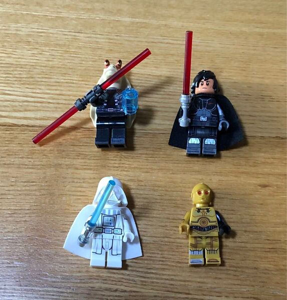 超特価!! レゴ スターウォーズ ミニフィグ ジェダイ・ベイダー ダース・デヴ ダース・ジャー・ジャー 賞金稼ぎc-3po