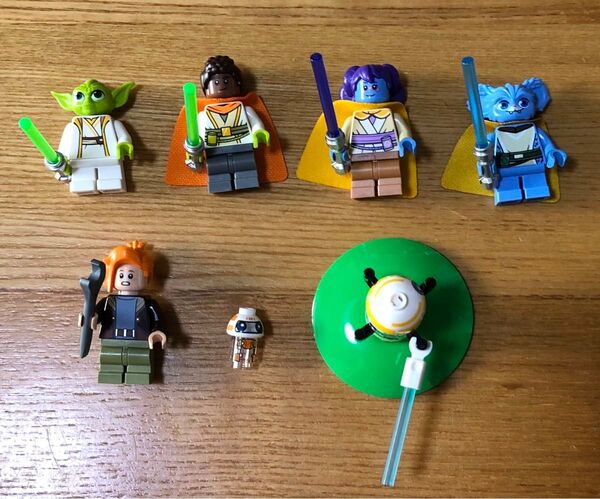 超特価!! レゴ スターウォーズ ヤング・ジェダイ・アドベンチャー ミニフィグ ヨーダ カイ リス ナブス ナッシュ