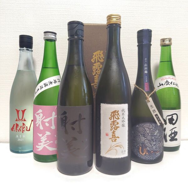 射美 赤武 飛露喜 産土 田酒【720ml×6】
