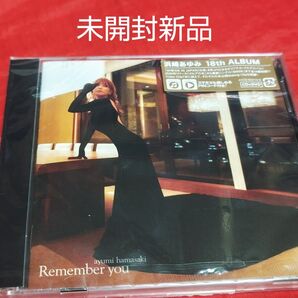未開封新品 浜崎あゆみ Remember you DVD CD