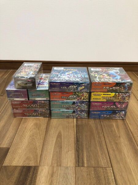 ポケモンカード シュリンク付き BOX まとめ売り ポケモンカードBOX 合計13BOX