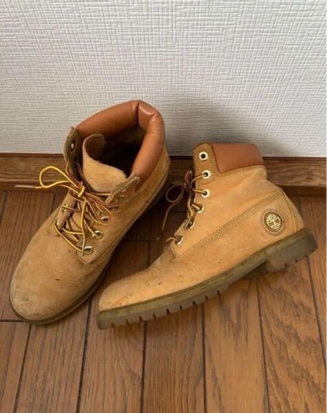 Timberland ワークブーツ 金バッジ