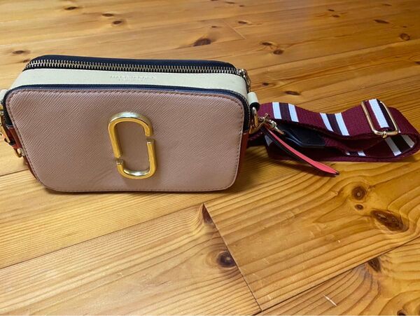 最終値下げ Marc Jacobs ショルダーバッグ ピンク/ブラック