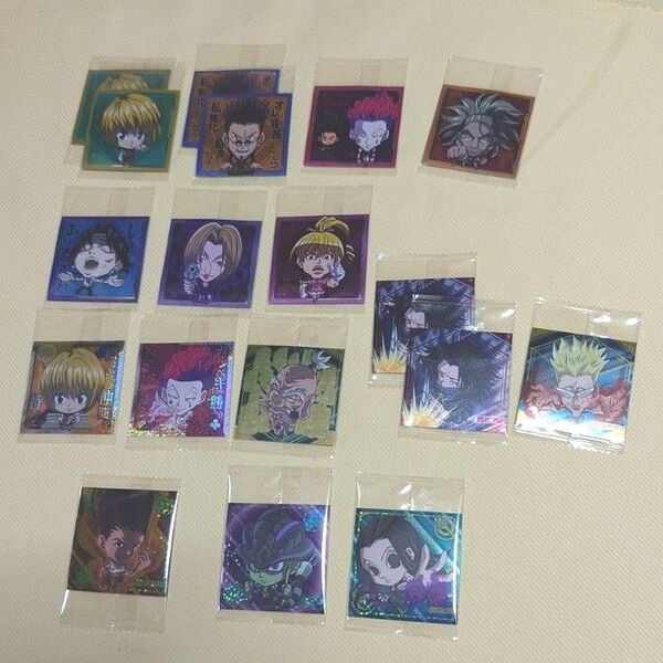 にふぉるめーしょん HUNTER×HUNTER vol.7 シール 18枚セット