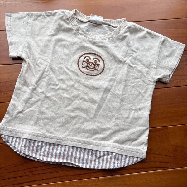 日曜日だけお値下げ!アンパンマン 半袖 半袖Tシャツ バースデイ しまむら バイキンマン ドキンちゃん95cm