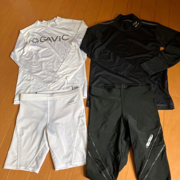 GAVIC UMBRO TIGORA IGNIO スポーツインナー 140 黒 白